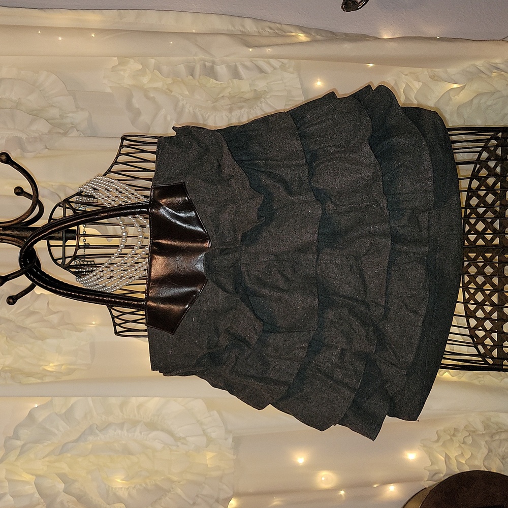 Charlotte Russe Gray adorable tote bag